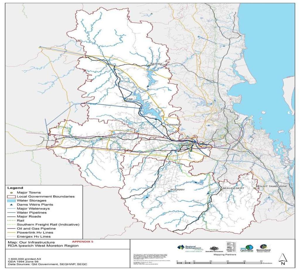 APPENDIX 5: Our Infrastructure Map RDA