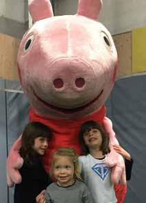The show follows the adventures of Peppa, a lovable, exuberant little piggy who lives with her brother George, Mummy Pig and Daddy Pig.