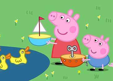 But her absolute favorite think is jumping in muddy puddles -- making Peppa Pig the perfect celebrity ambassador for the cause. Peppa and George will make a special appearance at Mess Fest 2018!