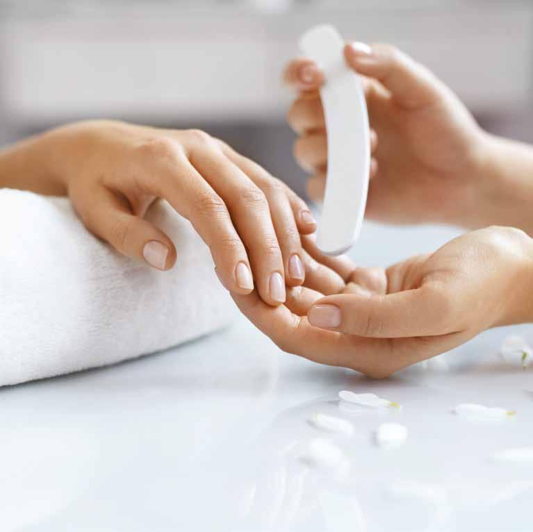 FINISHING TOUCHES From manicures and pedicures, to waxing and make-up, our spas offer all the beauty treatments you should need for those perfect finishing touches.