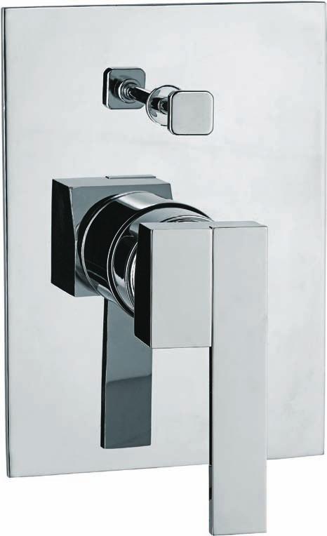 for Bath & Shower Mixer with Button Assembly on upper side