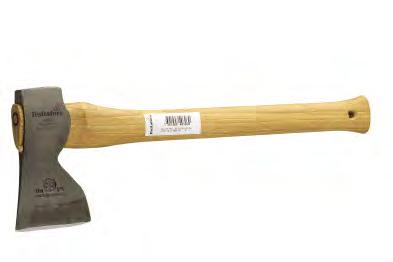 The axe is hand-forged and made from Swedish axe steel using traditional methods in use since 1697.