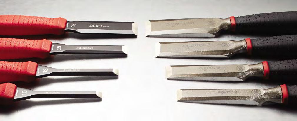 SHARP, RELIABLE AND ALWAYS ON HAND. We decided immediately: our new range of chisels should offer just what professional craftsmen actually need. But we didn t stop there.