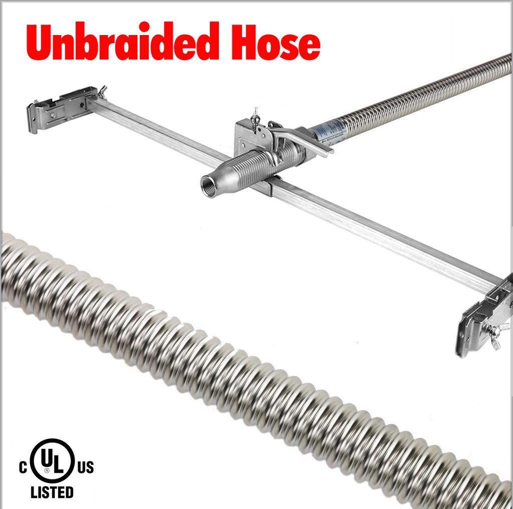 UNBRAIDED CONNECTIONS Save Time & Money No cutting, no welding, no threading Perfect for retrofit applications Easy to move for layout changes TECHNICAL DATA UL Approved for Un Rated Pressure: 200