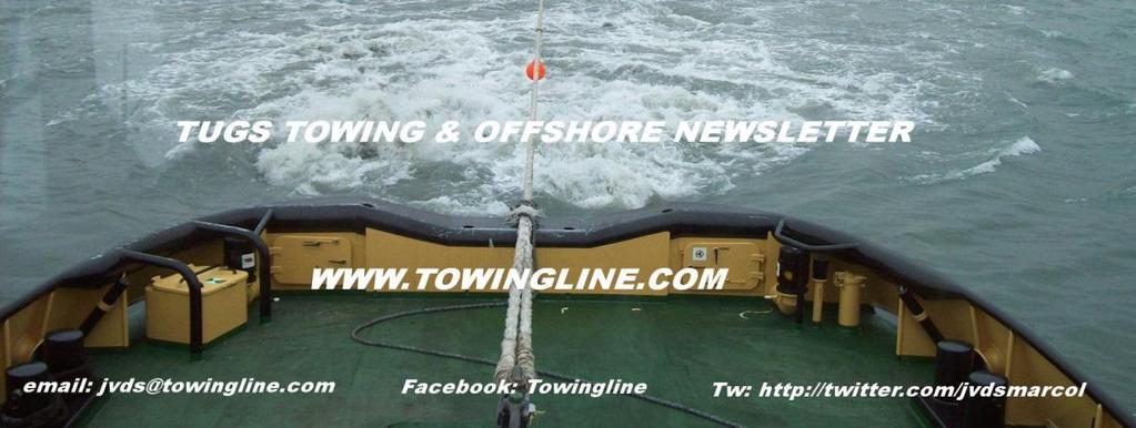 Flag change from the yard to the owners ++++++++++++++++++++++++ Towingline thanks the owners ISA Towage