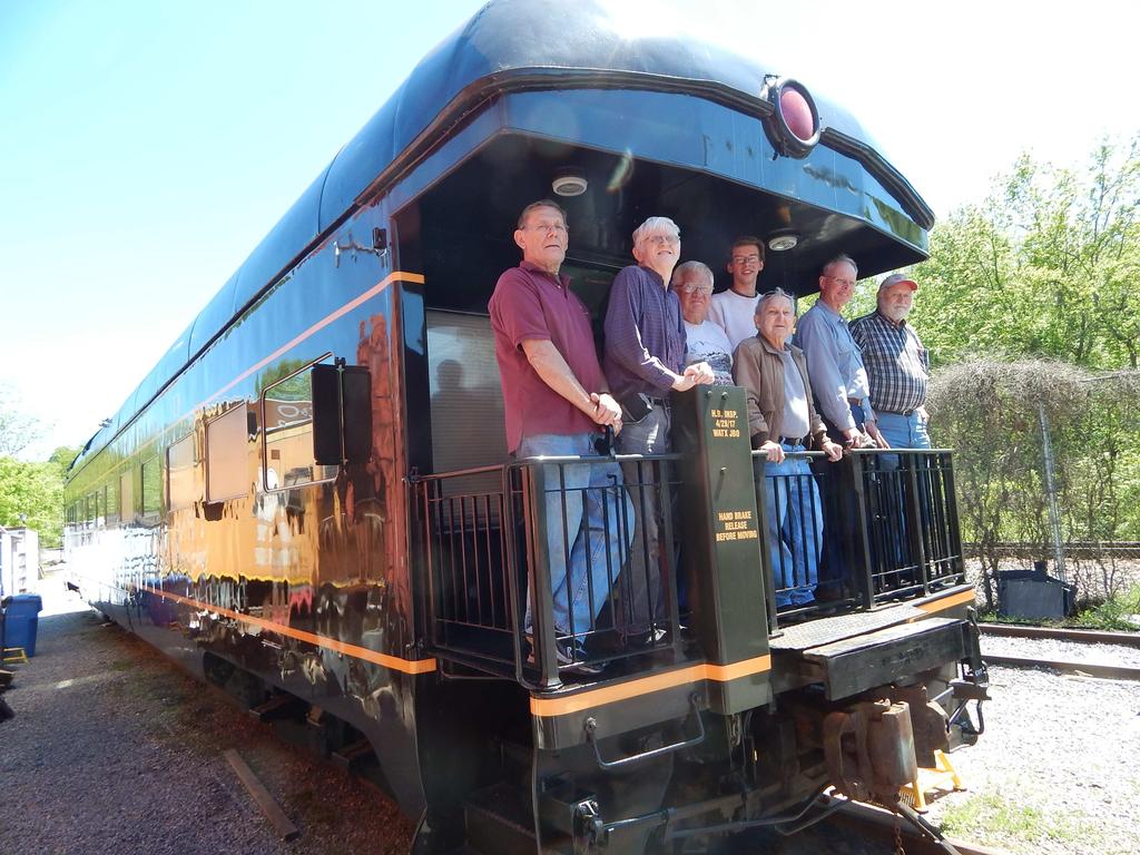 Whistle Stop June 2017 3 Spring Street Coach Yard Mechanical Report by Jim Magill ROLLING STOCK Clinchfield business car (WATX 100): At the North Carolina Transportation Museum on display.