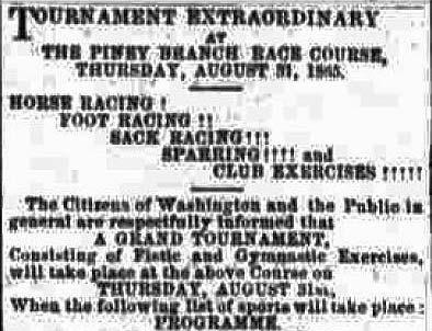right in the Daily National Republican (August 30, 1865) and the