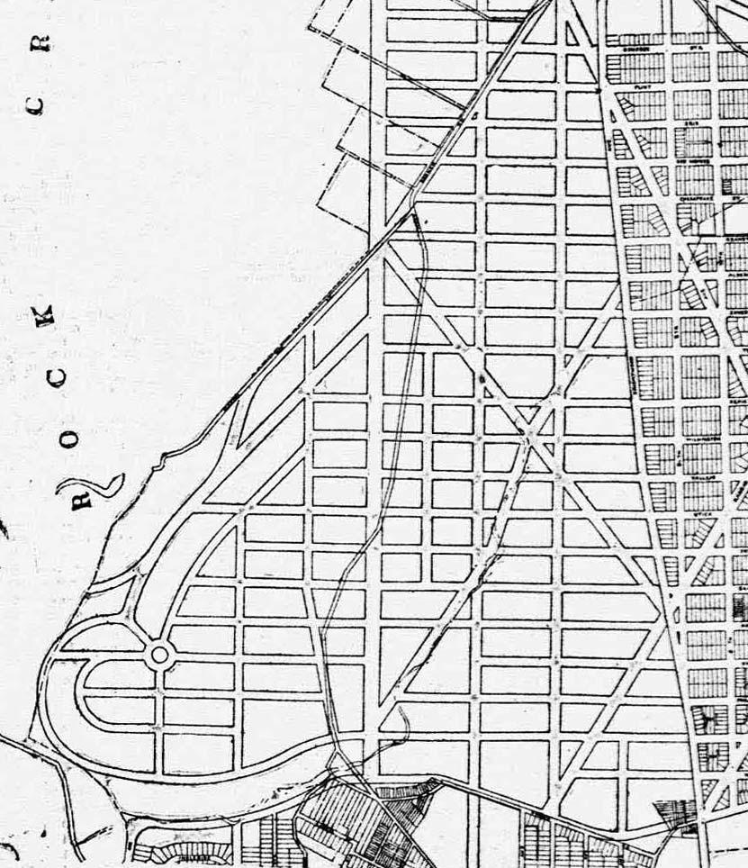 CHAPTER 10 Roads and Bridges to a Suburb de Luxe In the early 20th century, a road map of the area of the Blagden Subdivision would quickly become outdated.