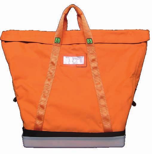 3982 / Medium square lifting bag for lifting heavy items - Unit Price: $222.00 30.4 Gal 1100 lb CERTIFIED Square tool bag made for daily inspections and hoisting spare parts and service equipment.