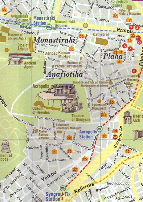 Directions to Divani Palace Acropolis Hotel, Athens 19-25 Parthenonos str.
