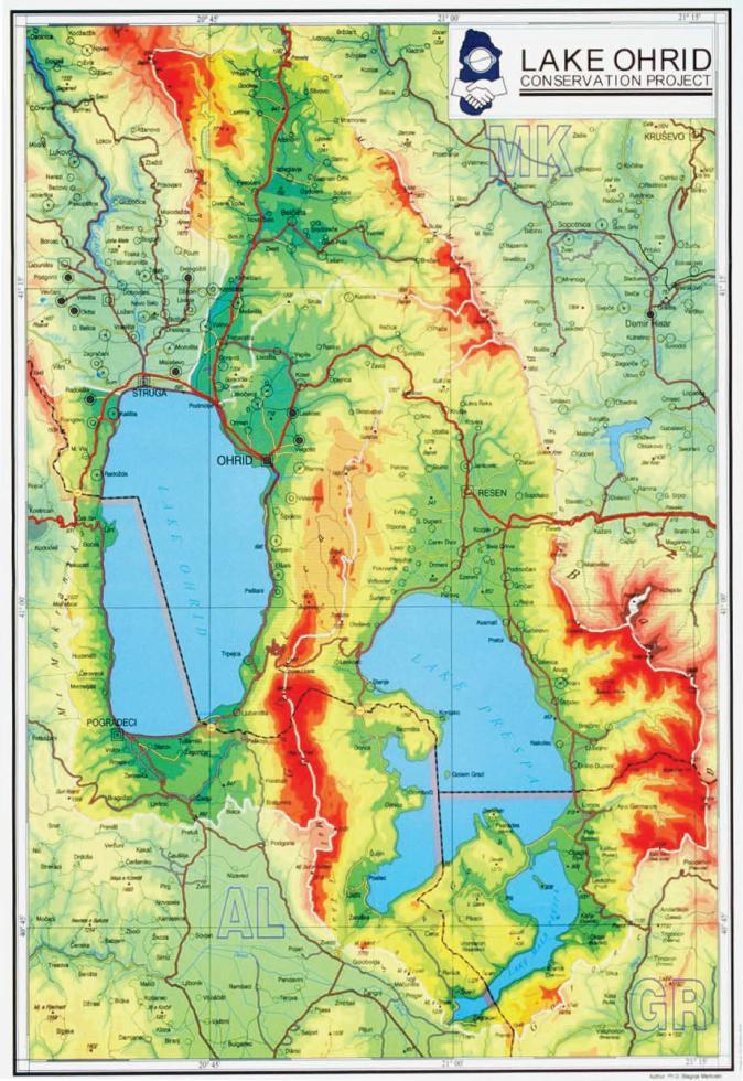 Description of Lake Ohrid and Its Watershed -The Ohrid and Prespa Lakes Basin are a high altitude system (695-2600 m) with a catchment area of over 2.