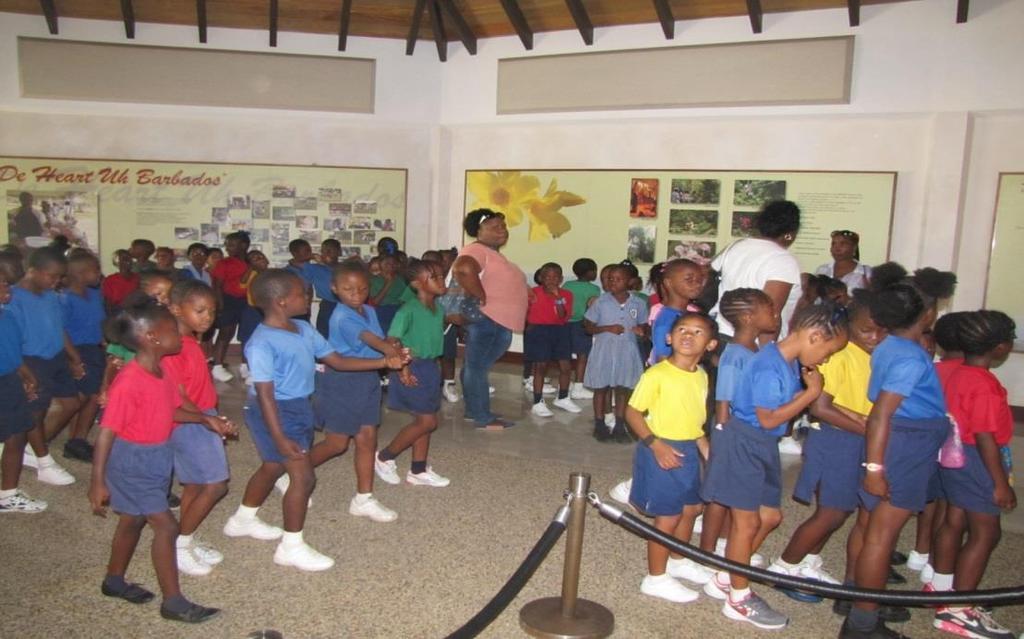 ACTIVITIES Picture 2: Students of the Wesley Hall Infants