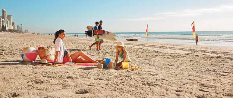 Return Gold Coast Airport Transfers Gold Coast Domestic Airport to Surfers Paradise from 95 family (2A, 2C) 39 adult 25 child (1-13 yrs) 7 Day Holiday Theme Park Pass Access to Movie World, Sea World