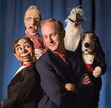 .. and our sides will ache after an evening with hilarious ventriloquist David Pendleton and all of his wooden Americans.