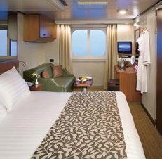 CABIN OPTIONS & PRICING STARTING AT INTERIOR STATEROOM $ CABINS: MM, M, L, K, J, I 1,358 A starter option for those wanting an interior cabin, these cozy staterooms include two luxurious twin beds