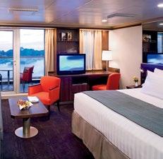 *All G cabins have a partially obstructed ocean view. STARTING AT DELUXE VERANDAH OCEAN VIEW $ CABINS: VF, VE, VD, VC, VB, VA, V, VQ 2,258 A great selection for those wanting a balcony.