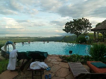 Serena Safari Lodge. After a restful night, we are picked up from the hotel at 8:30 a.m. by Fredrick.