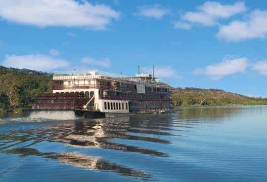 Rail through Southern Australia & experience the majesty of the Mighty Murray Indian Pacific & Murray Princess Discovery 6 nights departing select Thursdays 1 night stay in at the Hilton Hotel Half