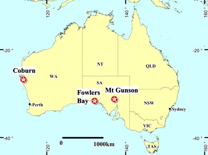 Other Projects (100%) Funded Fowlers Bay (Ni, Cu, Au) 700km 2 exploration licence located 150km west of Ceduna Western Areas (ASX: WSA) (earning to 90%) -targeting very large base metal & gold