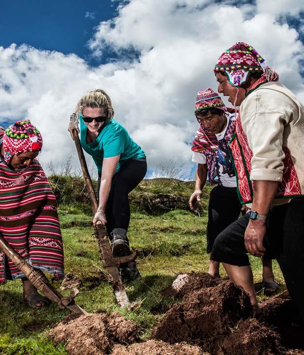 LAMAY - LARES - HUACAHUASI DAYFIVE TUESDAY, AUGUST 4 SHARED PROGRAM Lamay to Ancasmarca and Lares 07:30 am - Depart Lamay Lodge 08:00-09:00 - Walk around the small town of Lamay 10:00-11:00 - Drive