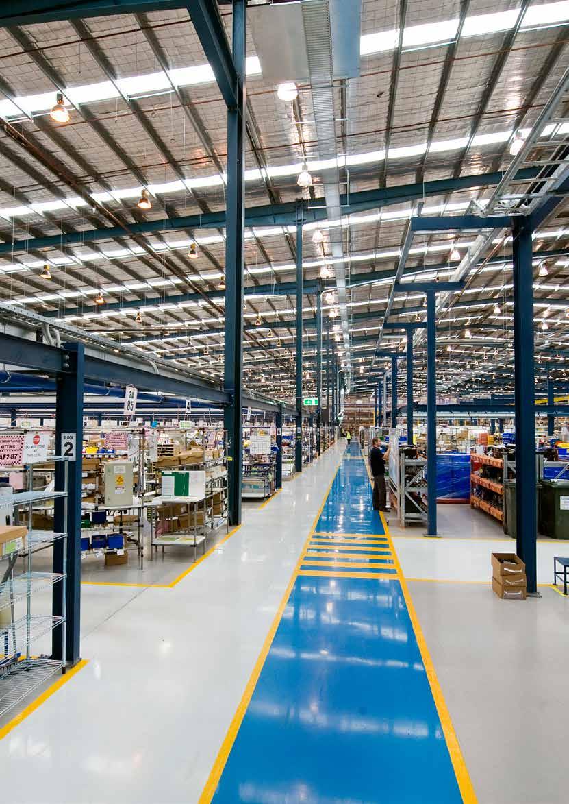 FEATURE ARTICLE Will Melbourne s west be Australia s Inland Empire? THE ONCE UNASSUMING, HUMBLE SHEDS OF INDUSTRIAL REAL ESTATE HAVE BEEN REAPPRAISED BY INVESTORS.