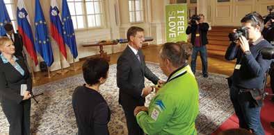 Predsednik vlade je v svojem nagovoru omenil pomen ukvarjanja s športom. Uspeh na paraolimpijskih igrah pa ni le uspeh majhne skupine, temveč uspeh države Slovenije.