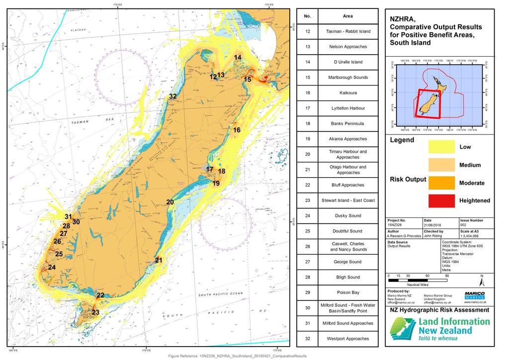 South Island Land Information New