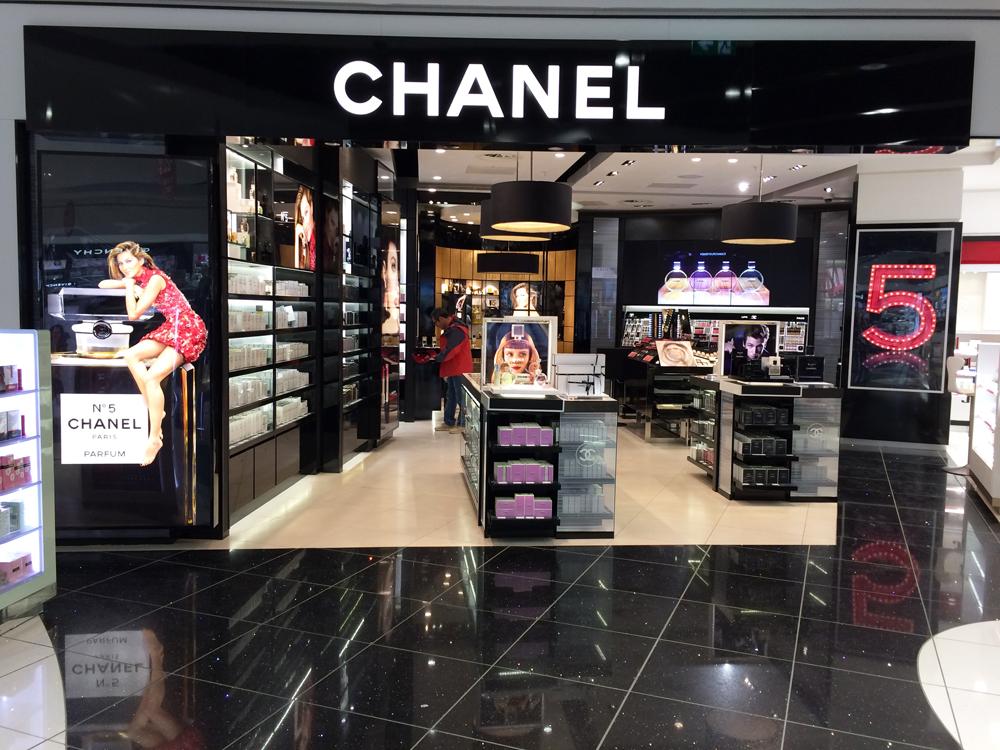 I E Exclusive: tansted rises after major retail revamp The Chanel shop-in-shop is a big draw for customers within the large WDFG store at T.
