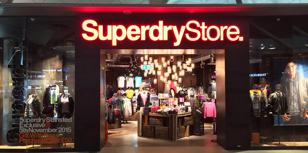E Exclusive: tansted rises after major retail revamp uperdry is a strong ritish fashion brand inspired by an Americana style and Japanese/language culture.