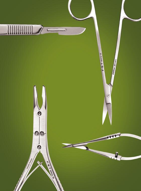 Scissors, Bone Instruments & Scalpels Spring Scissors Pages 3 14 Fine Scissors Pages 15