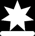 These symbols are enclosed in a border to represent federation in 1901, when the states united to form a