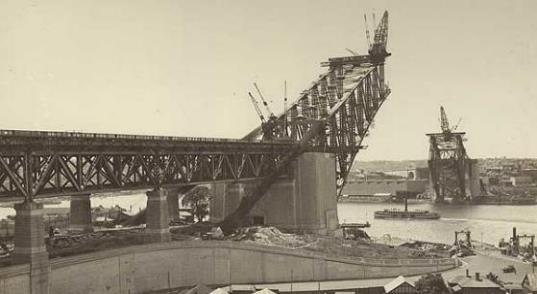 Sydney Harbour Bridge Construction of the Sydney Harbour Bridge took almost a decade, starting in 1923 and ending in 1932.