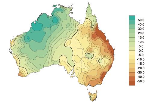 Infrastructure Australia Major Cities Unit Climate change is affecting rainfall patterns.