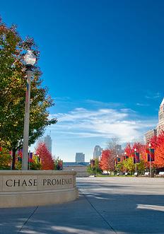 CHASE CHASE PROMENADES Designed to accommodate many different types of events, the North and South Chase Promenades are the perfect venues for large gatherings, such as