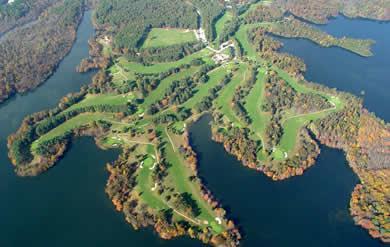 Not only is this scenic location on the Loch Raven Watershed a stunning place to play, it is a challenging course that hosts