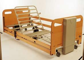 This versatile Community and Residential Care bed excels with an impressive carrying capacity of 220 kg (34.