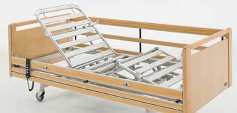 Side rails in both the standard bed length and the extendable version meet the increased strength demands of the new IEC 60601-2-52_FDIS standard for beds, without compromising the ergonomics