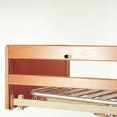 Standard/low version for SB 755, compatible with Line full length side rails. Sanne bed end Available in beech. High/ low version for SB 750 and compatible with full length side rails.