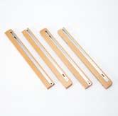 adapters for mounting Octave side rail, comes in beech and