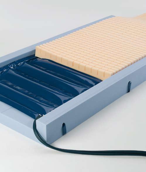 Softform Premier Active Static Dynamic mattress The air insert contained within the mattress foam construction allows stepping up to and down between static and dynamic
