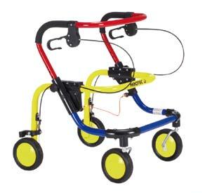Paediatric Walkers Fun Kids Suited for children, colourfully designed open cuff crutches which are double adjustable with an ergonomic handle.