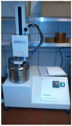 2. Određivanje viskoznosti brašna Brabenderovim viskografom Reološka svojstva brašna određena