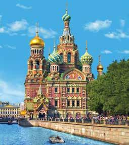 PRSRT STD U.S. Postage PAID Hayward, CA Permit No. 2 Admire the Church of Our Savior on Spilled Blood, an iconic symbol of St. Petersburg.