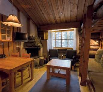 In Pyha you can choose to stay in a variety of accommodations from a contemporary apartment, to a traditional log cabin or a comfortable hotel