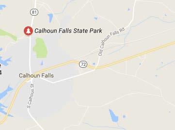 Calhoun Falls Calhoun Falls Campground Park #886305 Partial sites. 20/30 AMP. Picnic table.