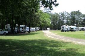 Can accommodate any size RV Wi-Fi, restrooms, showers, laundry, camp store, and LP.