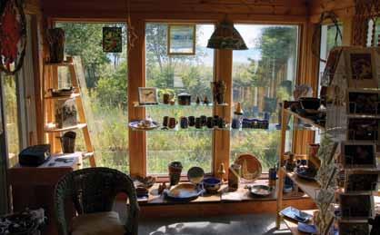 It takes you to simpler times when we could take a moment and enjoy the wonder of nature, she says. 4. Hettmann Studio displays the works of many Manitoulin artists.