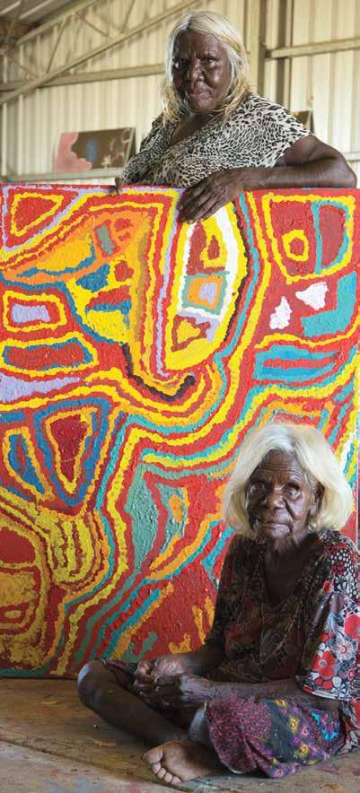 THE ART CENTRES Art Centres are central to the social, cultural and economic wellbeing of many Aboriginal and Torres Strait Islander artists, especially in remote areas.