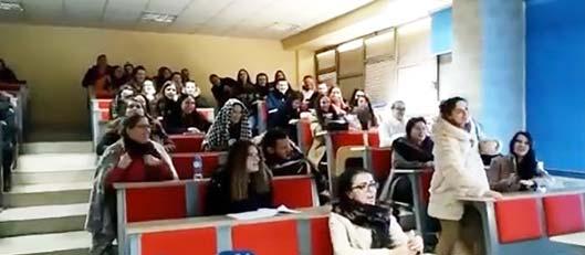 E enjte 17 Janar 2019 SOCIALE - 11 rotestës së studentëve Ptë Tiranës, i janë bashkuar edhe një pjesë e studentëve të Elbasanit, Durrësit e Shkodrës.