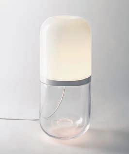 Demi lamp Designed by Mattias Stenberg Mattias Stenberg has designed a glass sculpture illuminated from the inside,
